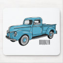 Recherche de camion vintage tapis souris Voiture