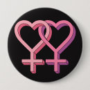 Recherche de symbole lesbienne badges Rose
