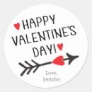 Zoek naar rood pijl stickers Hart