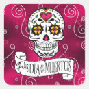 Recherche de motif mexicain autocollants Jour des morts