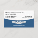 Recherche de orthodontistes cartes visite Doctor