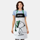 Recherche de neige tabliers Snoopy