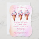 Recherche de trois scoops invitations Rose