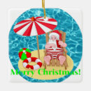 Recherche de père tropical ornements Santa claus