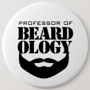 Zoek naar grappige baard buttons Zwart