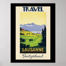 Recherche de lausanne posters Vintage