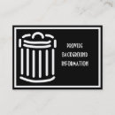 Recherche de poubelle cartes visite Pour tous