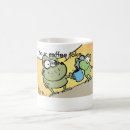 Recherche de grenouille de bande dessinée tasses Humour