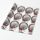 Recherche de frise de bichon papier cadeau Vacances