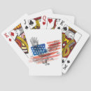 Recherche de aigle américain jeux de cartes Patriotique