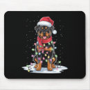 Recherche de chien rottweiler tapis souris Paillettes vert de noël