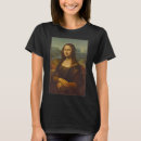 Recherche de léonard de vinci tshirts Mona lisa