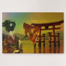Recherche de motif asiatique puzzles Illustration
