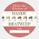 Recherche de brique rouge autocollants Cuisine