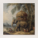 Recherche de éléphant vintage puzzles Indien