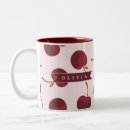 Recherche de motif de cerise tasses Mignon