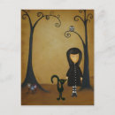 Recherche de fille chat cartes postales Chouette