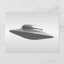 Recherche de soucoupe volante cartes postales Vaisseau spatial