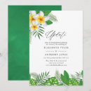 Recherche de hawaïen mariage invitations Tropical