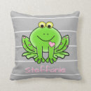 Recherche de grenouilles mignonnes coussins Rose