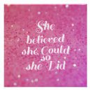 Recherche de vintage girly posters Citation