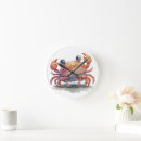 Recherche de crabe horloges Aquarelle