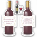Recherche de bouteilles en verre autocollants Vin