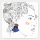 Recherche de portrait autocollants Melissa wang