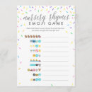 Recherche de emoji baby shower games Neutre