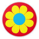 Recherche de années 60 boutons et poignées de porte Fleur