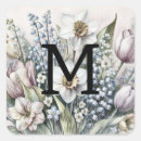 Recherche de tulipe jaune autocollants Floral