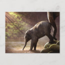 Recherche de éléphant pour bébé cartes postales Mignon
