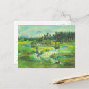 Recherche de roseau cartes postales Aquarelle