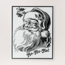 Recherche de père noël puzzles Blanc