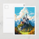 Recherche de château neuschwanstein cartes postales Illustration