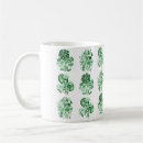 Recherche de dessin botanique tasses Vert