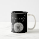 Recherche de dandelion tasses Noir et blanc