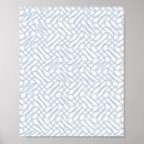 Recherche de motifs mignons posters Bleu
