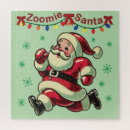Recherche de père noël puzzles Drôle