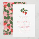 Zoek naar strawberry babyshower uitnodigingen Schattig
