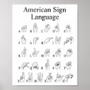 Recherche de alphabet de langue des signes posters Interprète