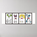 Recherche de dessin de chien posters Coloré