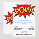 Recherche de power invitations Fête d'anniversaire