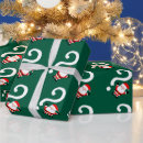 Recherche de père noël secret papier cadeau Vert