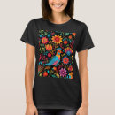 Recherche de motif mexicain tshirts Coloré