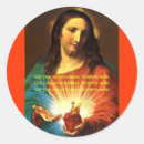 Recherche de coeur sacré de jésus autocollants Catholique