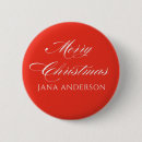 Recherche de joyeux noël badges Rouge et blanc