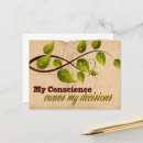 Recherche de conscience cartes postales Affirmation