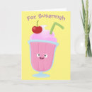 Zoek naar kawaii aardbei kaarten Cartoon