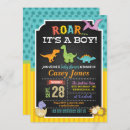 Zoek naar dinosaure baby shower invitations For her